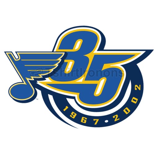 St.Louis Blues T-shirts Iron On Transfers N326 - Click Image to Close